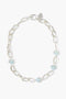 Lark Chain Necklace Aquamarine