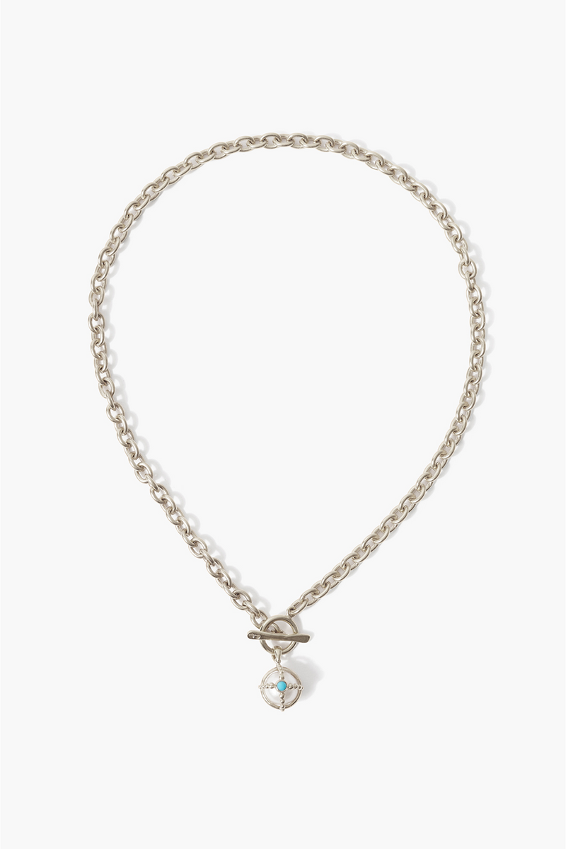 Charlotte Necklace White Pearl Mix Silver