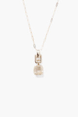 Ellis Necklace Crystal Silver