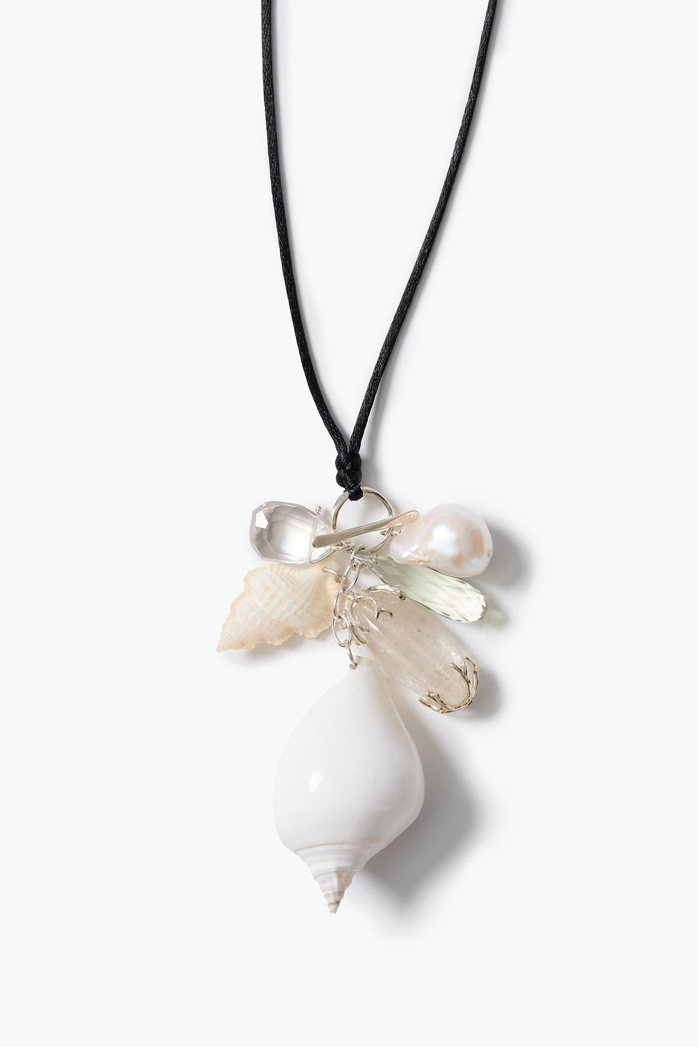 Conch Shell Charm Necklace