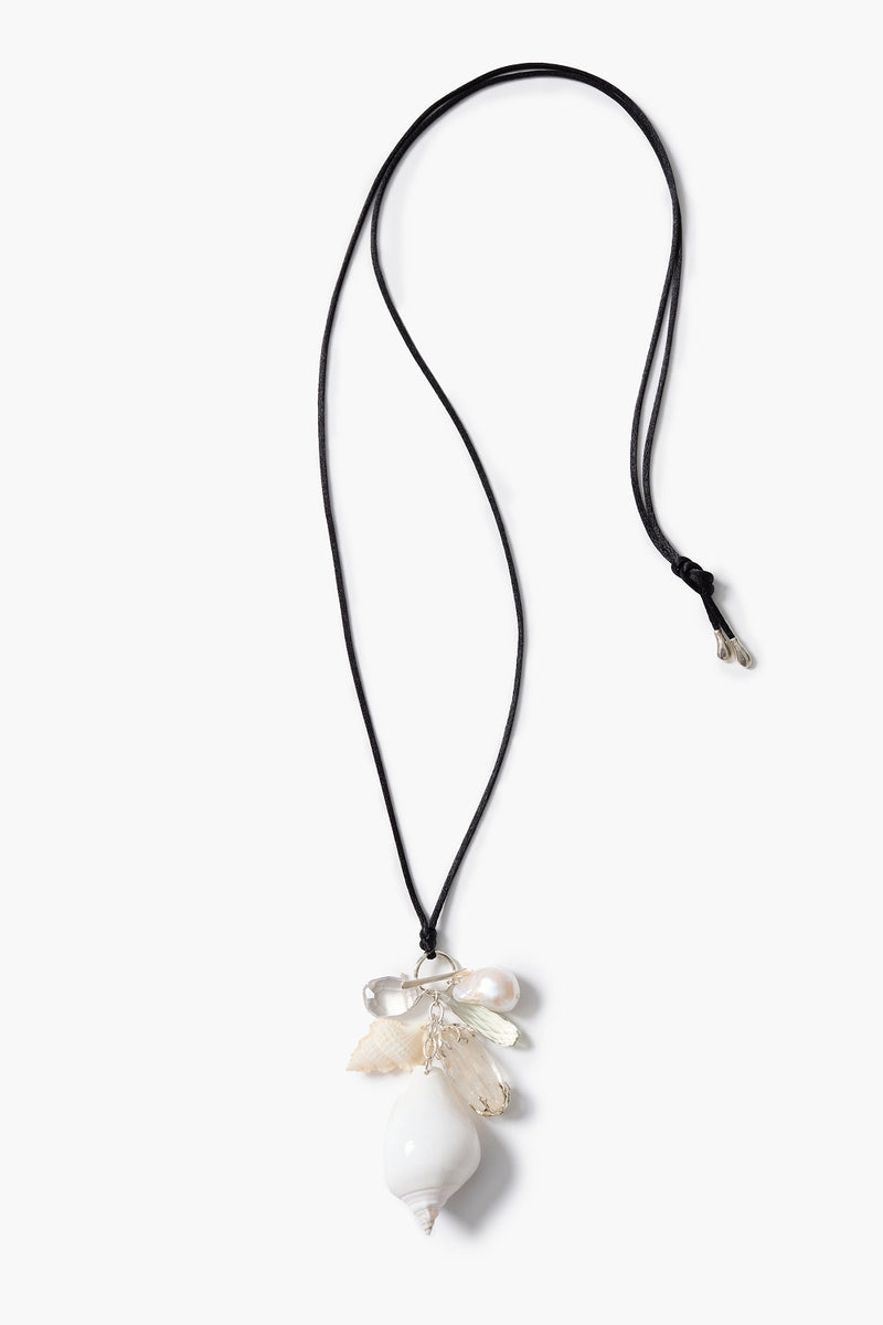 Conch Shell Charm Necklace
