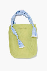 Mesh Net Tote Highlighter Yellow