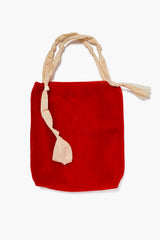 Mesh Net Tote Red