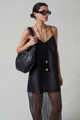 Mirror Lantern Bag Black
