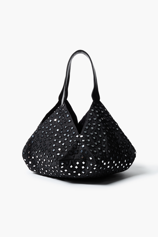 Mirror Lantern Bag Black