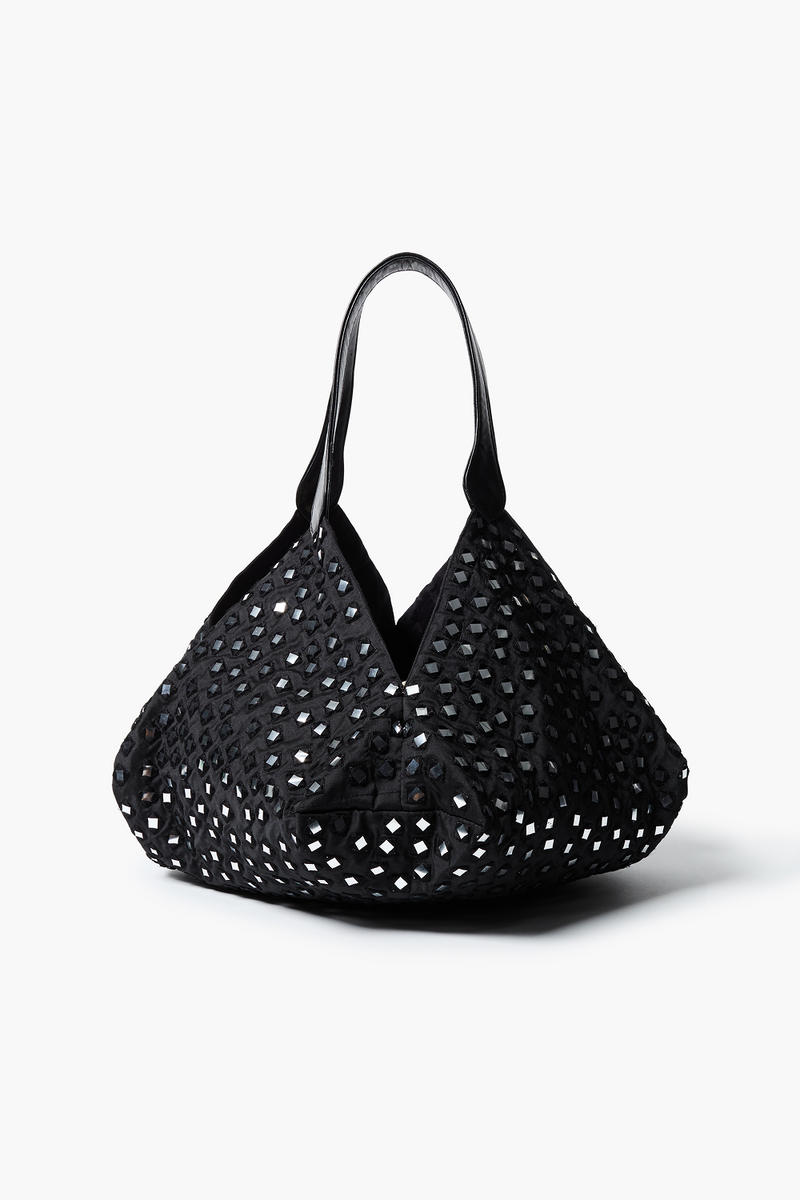 Mirror Lantern Bag Black