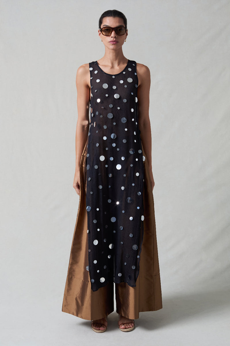 Chloe Sequin Tunic Black