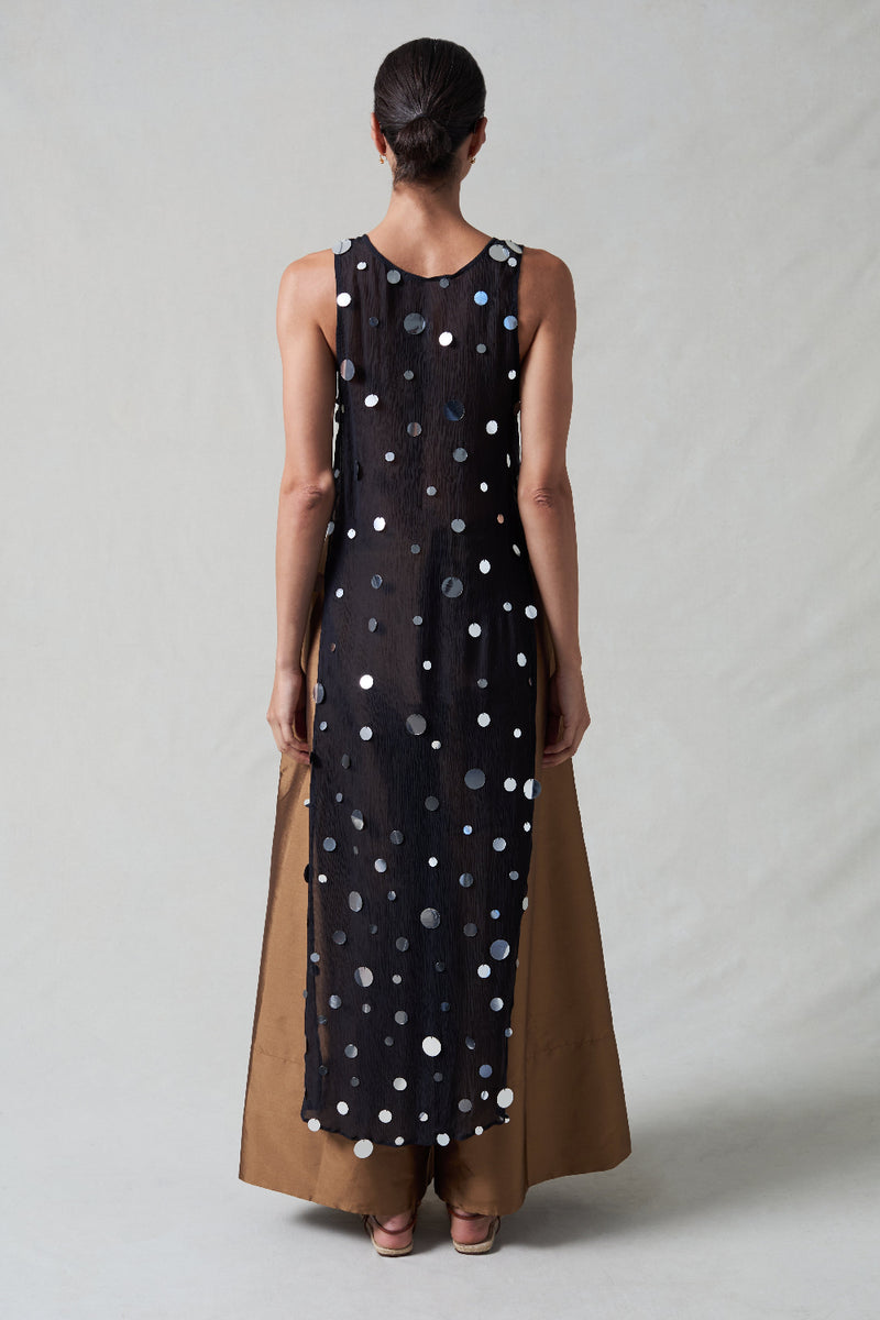 Chloe Sequin Tunic Black