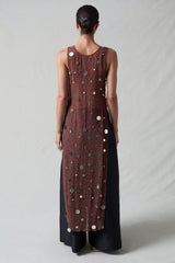 Chloe Sequin Tunic Walnut