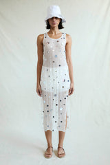 Chloe Sequin Tunic White
