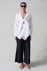 Elena Blouse White