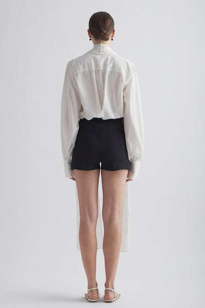 Nicola Scarf Blouse Natural