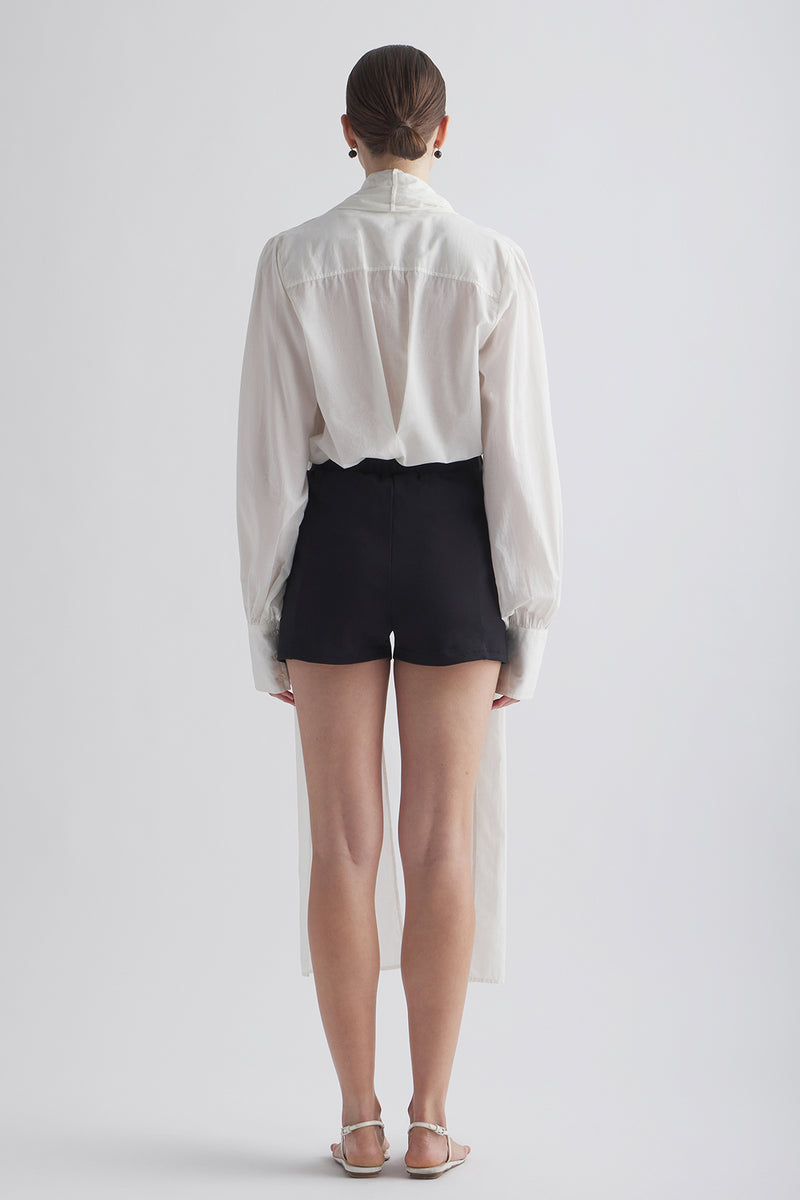 Nicola Scarf Blouse Natural