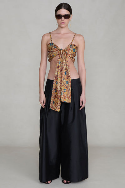 Flora Wrap Top Marigold