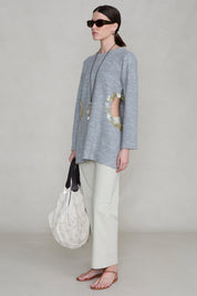 Rib Cage Long Sleeve Grey