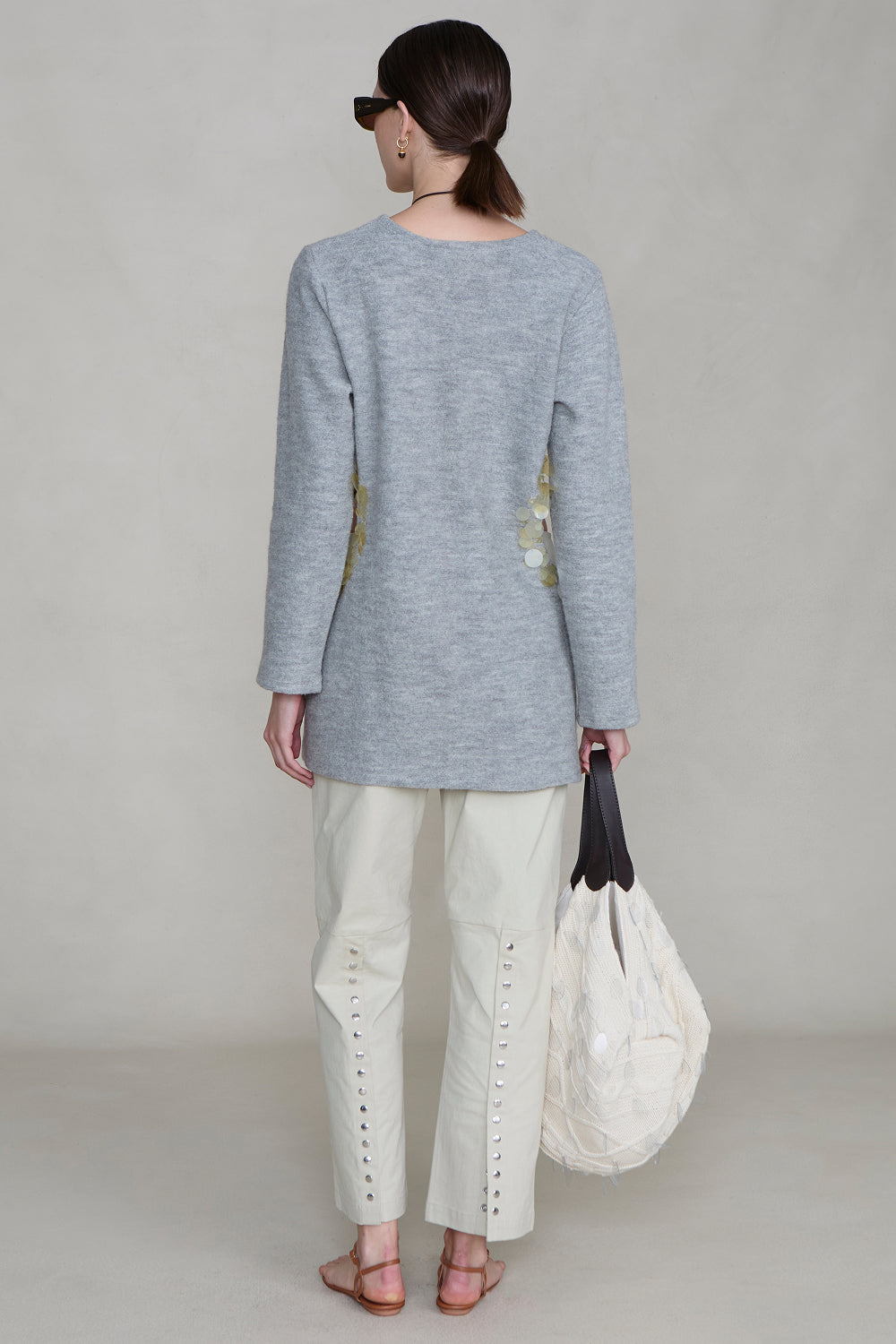 Rib Cage Long Sleeve Grey