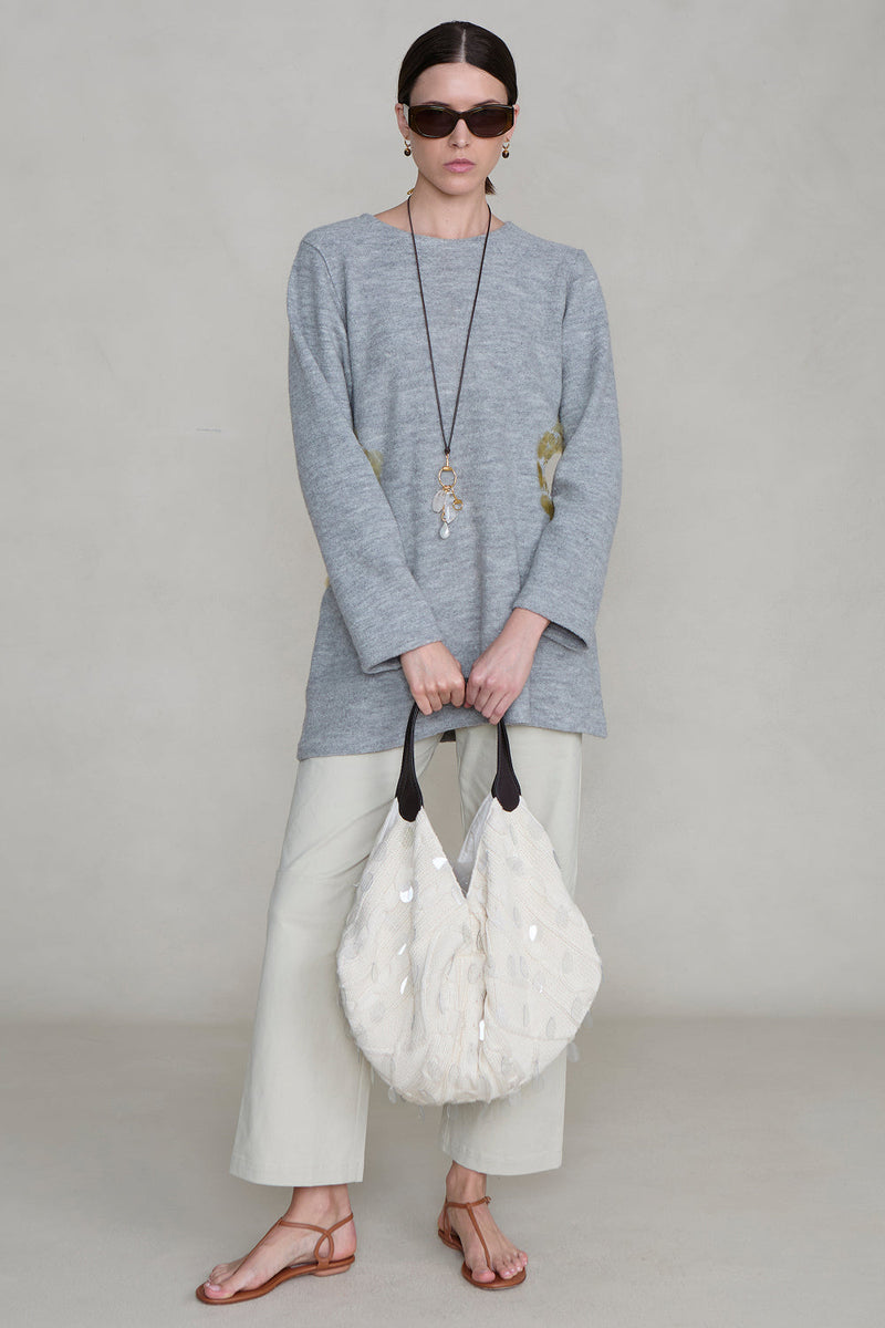 Rib Cage Long Sleeve Grey