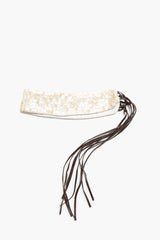 Ultra Wide Mirror Waist Belt Shell