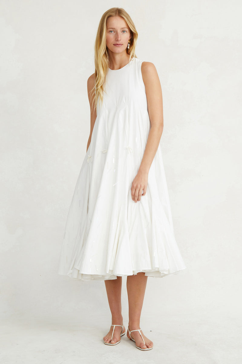 Tallulah Dress White