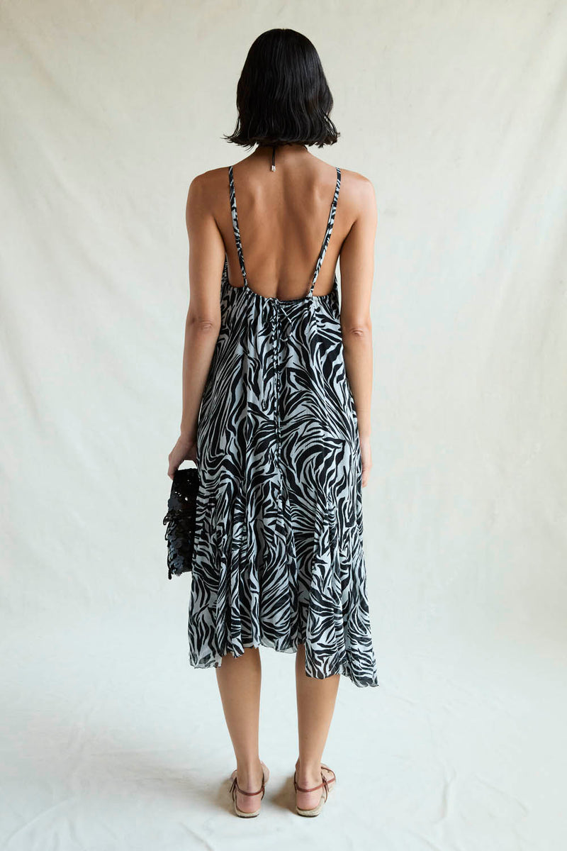 Isabella Dress Zebra