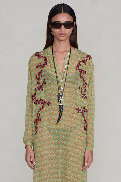Drip Drip Tunic Green