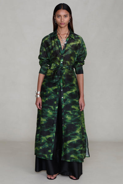Studio Shirt Dress Camo