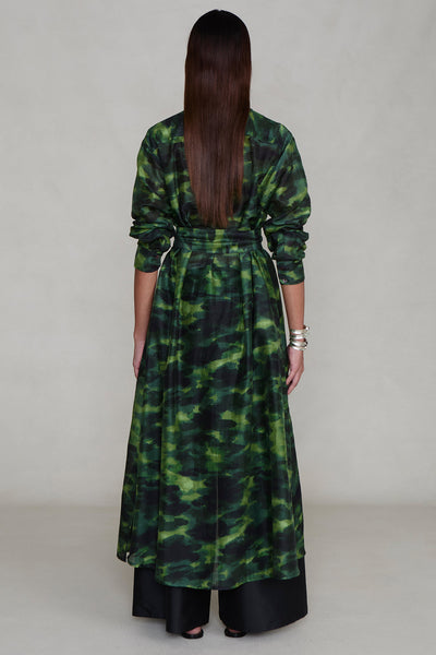 Studio Shirt Dress Camo
