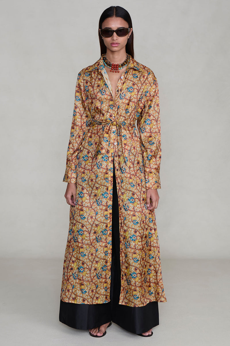 Garden Shirt Dress Marigold