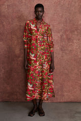 Dove Shirt Dress Olive
