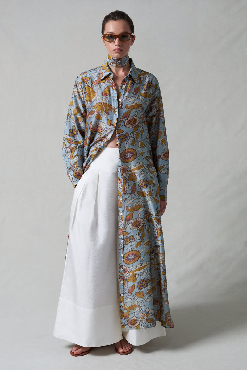 Dove Shirt Dress Blue