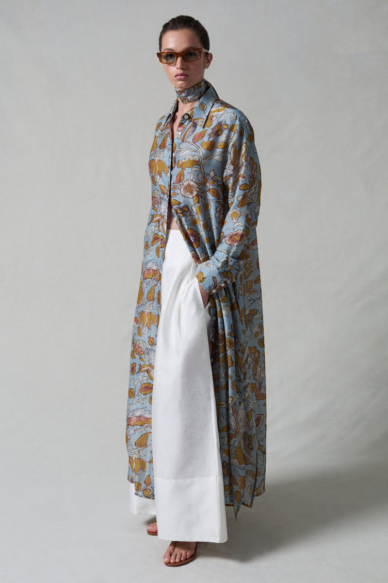 Dove Shirt Dress Blue