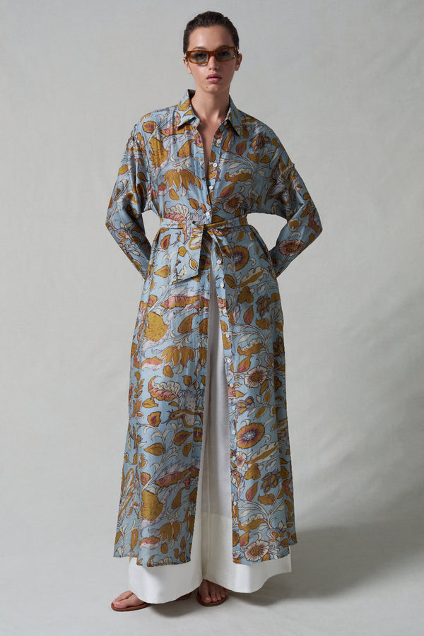 Dove Shirt Dress Blue