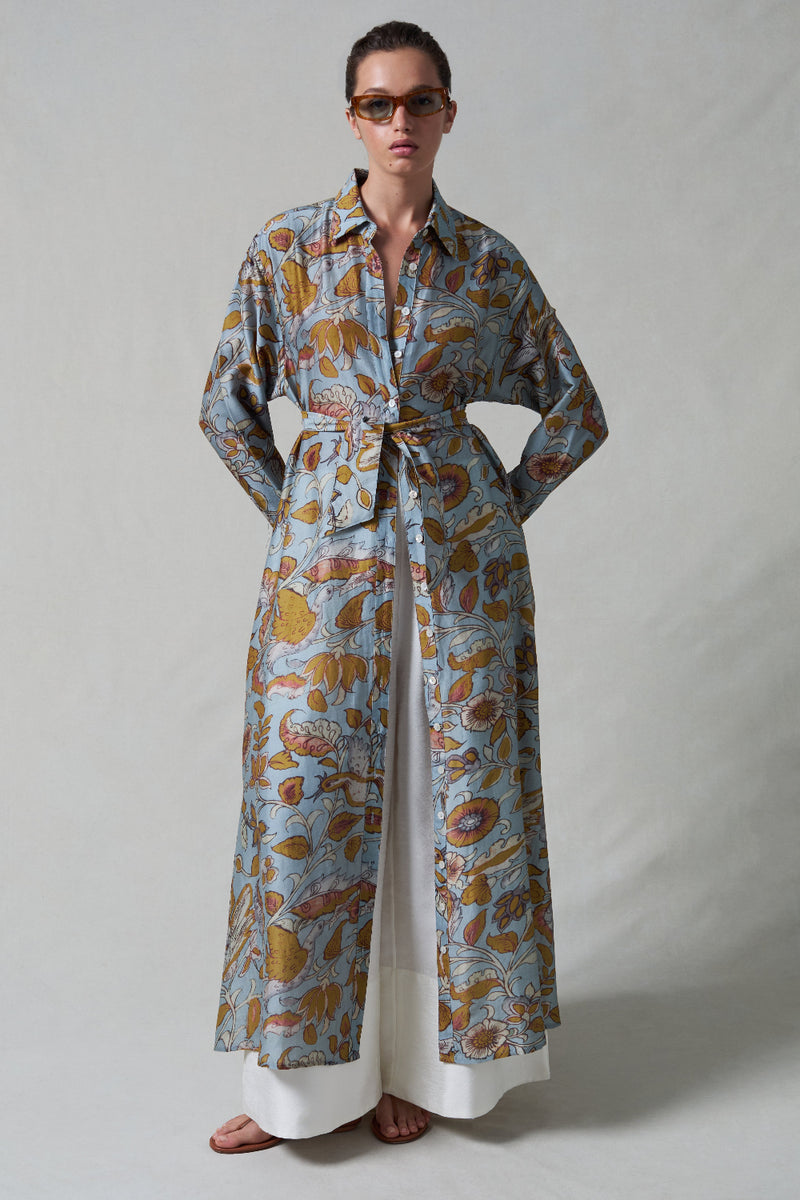 Dove Shirt Dress Blue