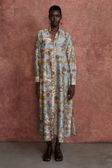 Dove Shirt Dress Blue