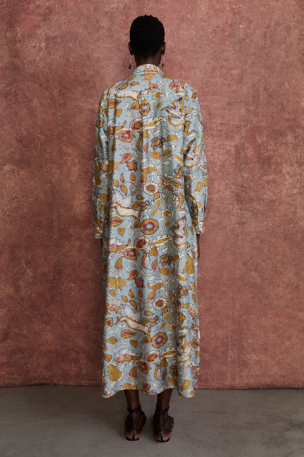 Dove Shirt Dress Blue