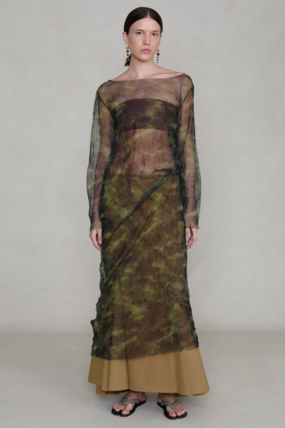 Ghost Crinkle Mesh Overlay Camo