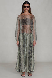 Ghost Crinkle Mesh Overlay Python