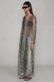Ghost Crinkle Mesh Overlay Python