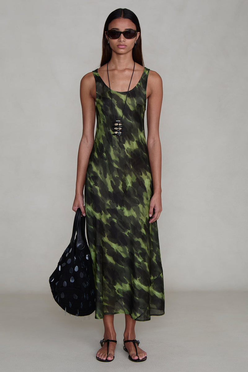 Studio Tank Dress Camo