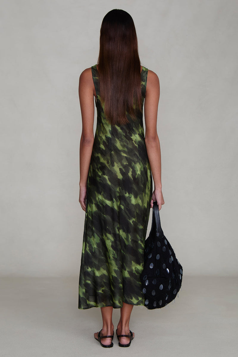 Studio Tank Dress Camo