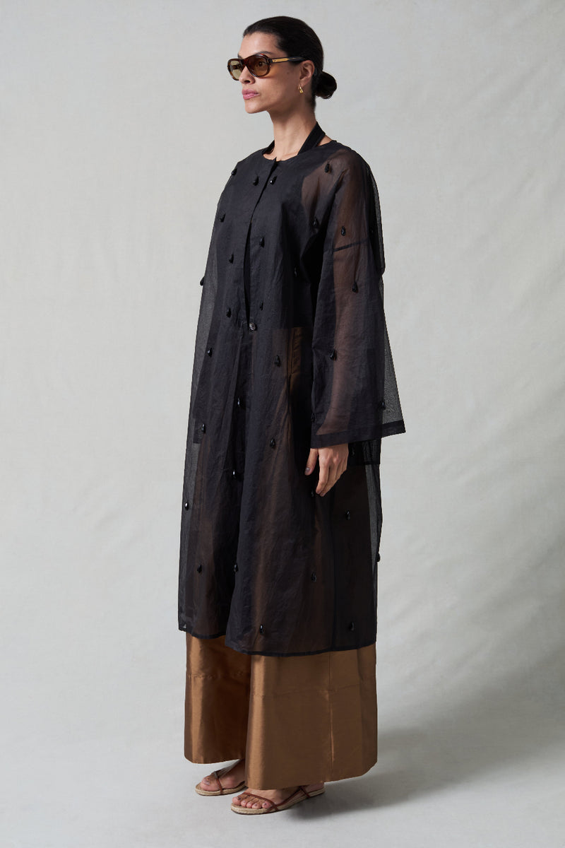 Chandelier Paper Trench Black