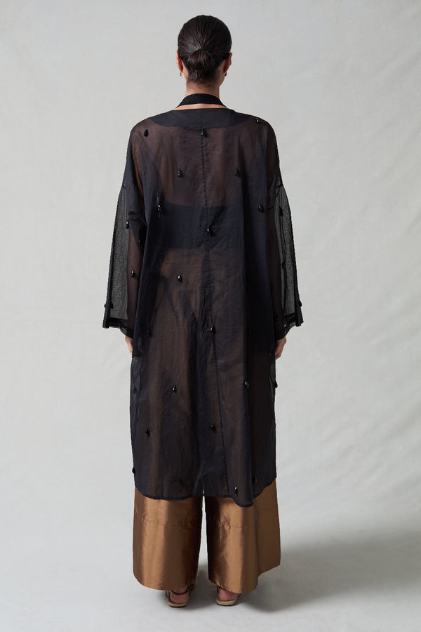 Chandelier Paper Trench Black