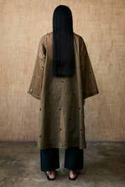 CHAN LUU リネン ロングコート サイズM Chandelier Paper Trench Olive – Chan Luu