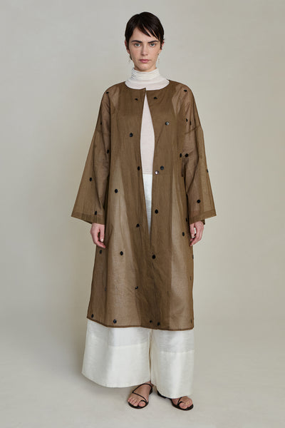 Chandelier Paper Trench Olive