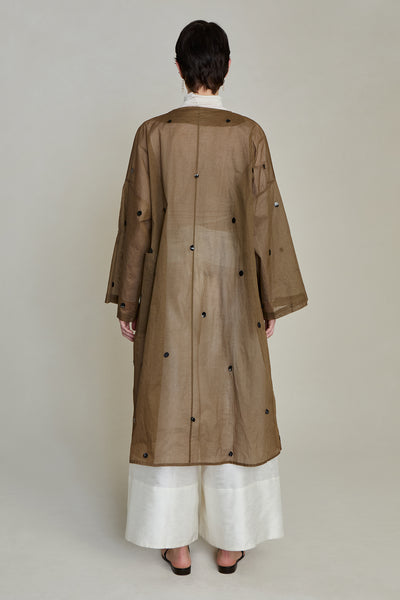 Chandelier Paper Trench Olive