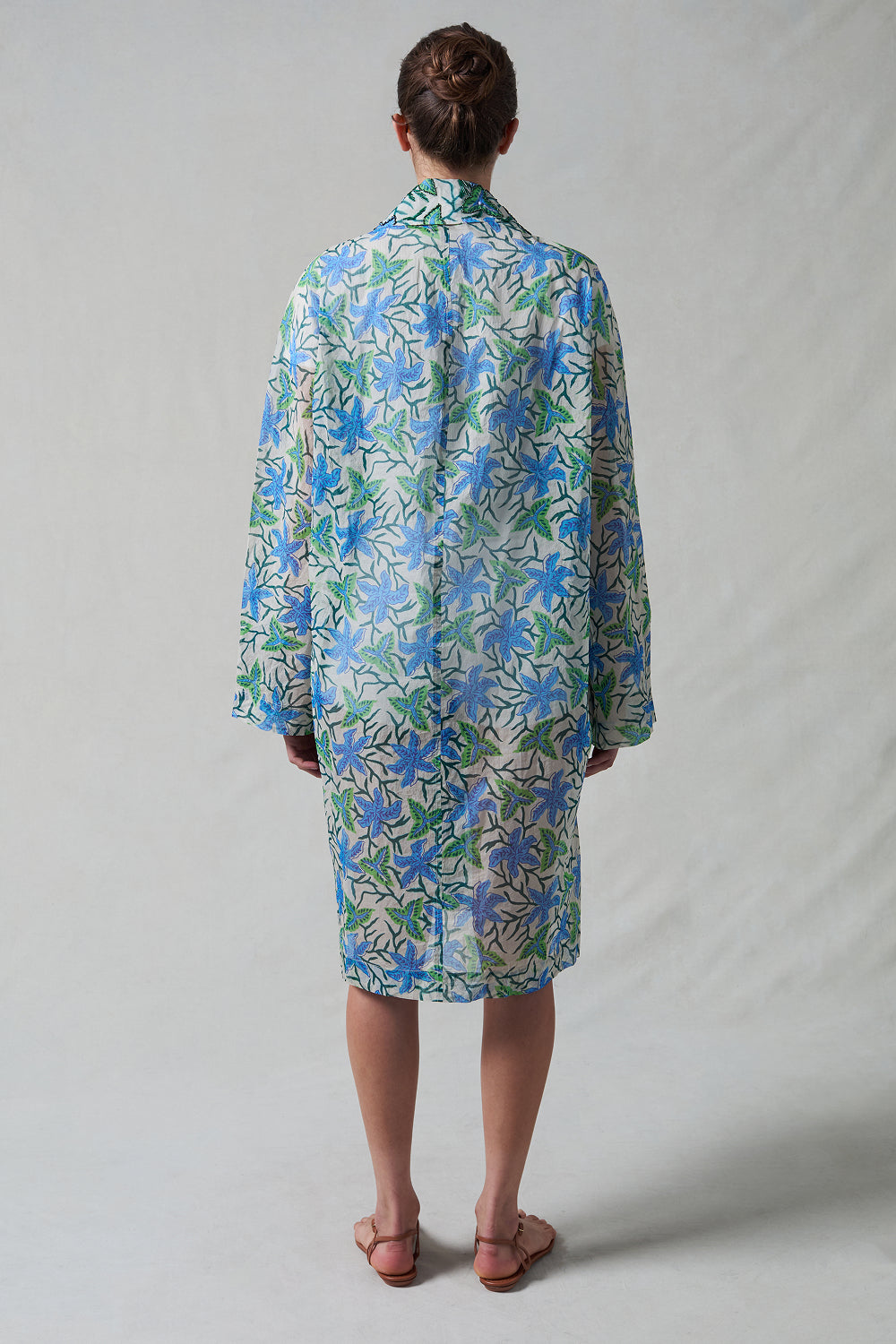 Iggy Paper Trench Coat Maldive Blue – Chan Luu