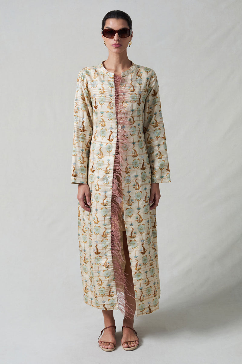 Vienna Lightweight Coat Chrysanthemum