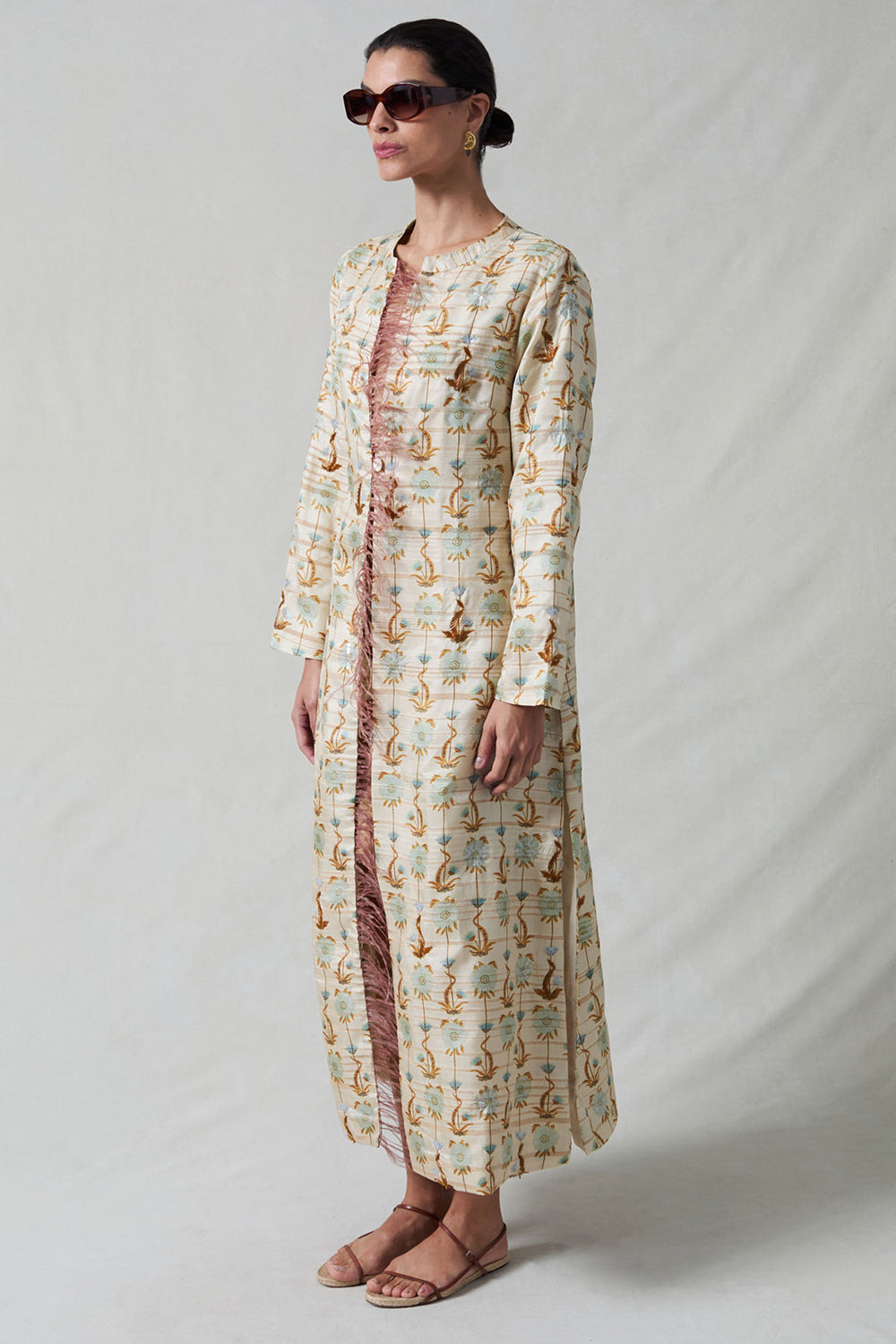 Vienna Lightweight Coat Chrysanthemum