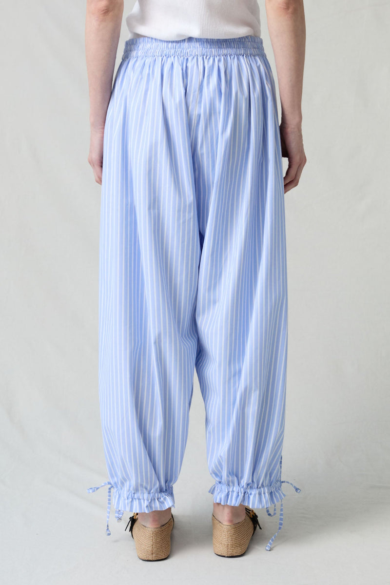 Balloon Pant Blue Stripe