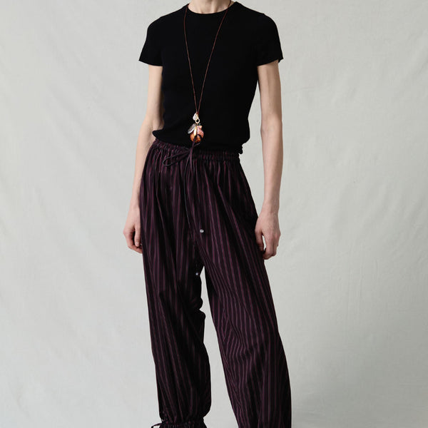 Balloon Pant Black Stripe – Chan Luu